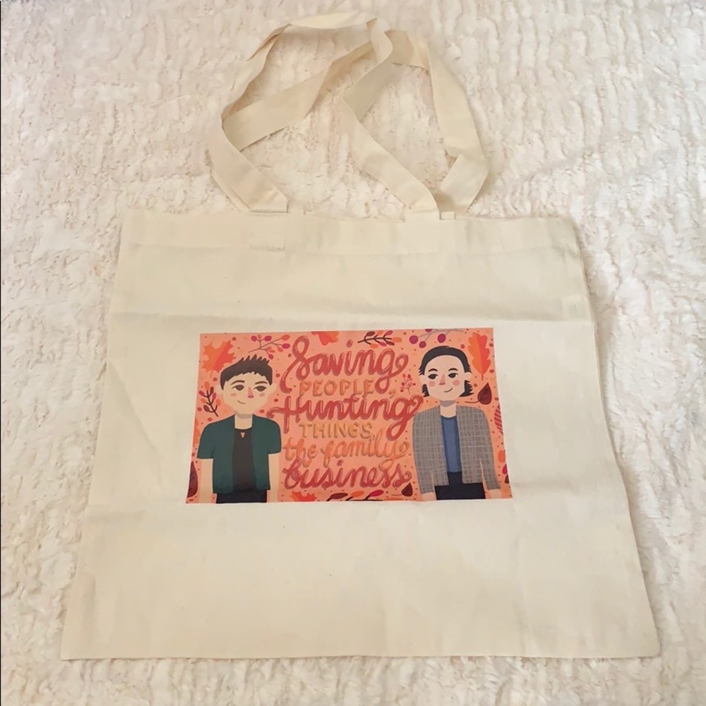 Supernatural Tote Bag Sam & Dean - Picture 4 of 12
